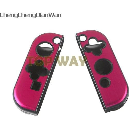 1set For Nintend Switch NS Console JoyCon Controller Handles Aluminum Left Right Hard Protective Case Cover Shells