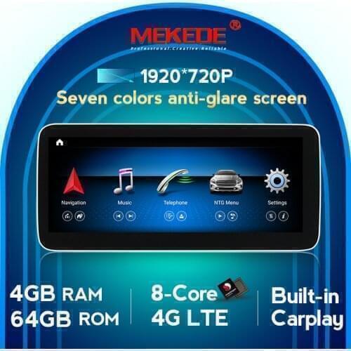 Mekede Android 10.0 Car dvd radio multimedia Player GPS for Benz A class W176/CLA X156 A200 A260 CLA180 CLA200 CLA250 GLA 250