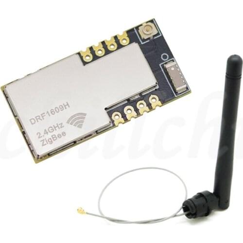 UART serial to ZigBee wireless module cc2630 chip DRF1609H with PA, 1.6km transmit antenna
