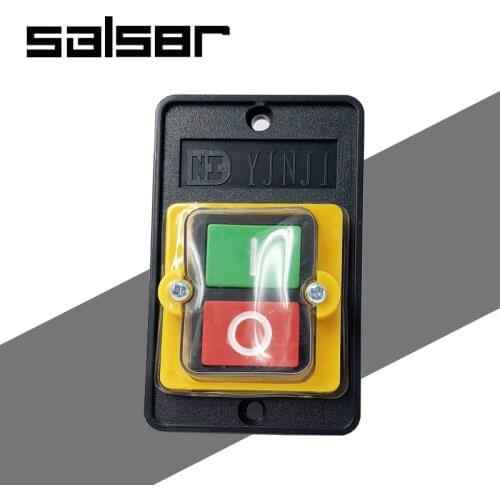 KAO-5M Bench Drill Switch suit for Cutting Machine Waterproof Control Tool Start-up Push Button 2 positions ON-OFF (5PCS)