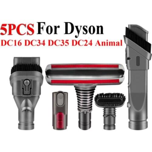 Home Cleaning Tool Brush Crevice Kits For Dyson V6 DC35 DC50 Vacuum Cleaner Accessories Remove Dust From Sofas Curtains