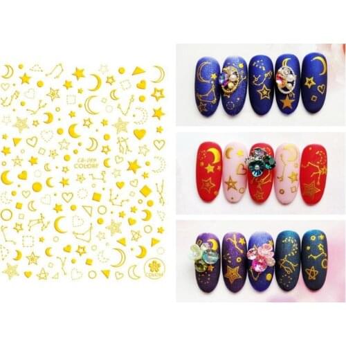 Some Beautiful 1pc Nail Art Water Sticker Animal Cartoon feather scenery animals Decoration