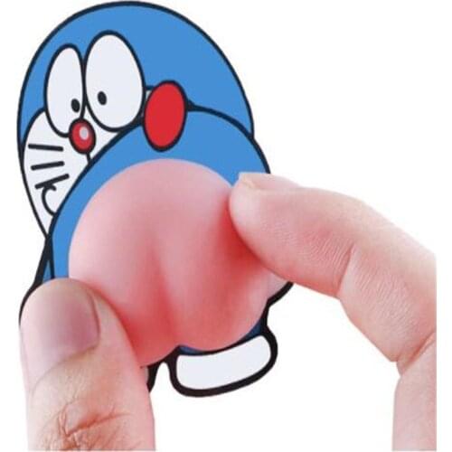 New Car Door Anti-Collision Tape Anti-Scratch Protection Sticker Cartoon Noise Prevention Silicone Pad