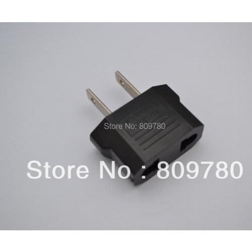 100% NEW 1000PCS EU/US Power Plug AC power plug Universal to US Power Plug Travel Converter Adapter