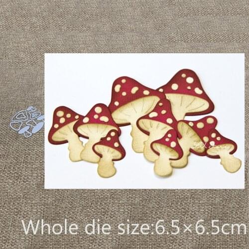 New Design Craft Metal Cutting Die die cuts mushroom decoration scrapbook Album Paper Card Craft Embossing die cuts