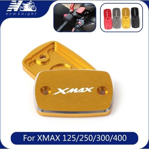 Fit For YAMAHA XMAX 125 XMAX 250 XMAX 300 XMAX 400 2017-2019 CNC Aluminum Motorcycle Front Brake Clutch Cylinder Fluid Reservoir