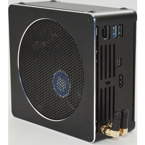 S200 Intel i9 8300H/8750H/8950HK Xeon E-2176M 6 Core 12 Threads 12M Cache Nvme M.2 Nuc Top Gaming Computer Mini PC Win10Pro HDMI