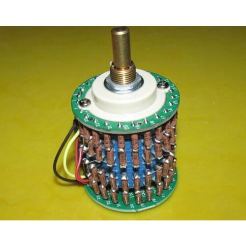 Resistance assembly high precision 4 x24 gear 10K / 50K / 105K / 250K / 500K double connected potentiometer