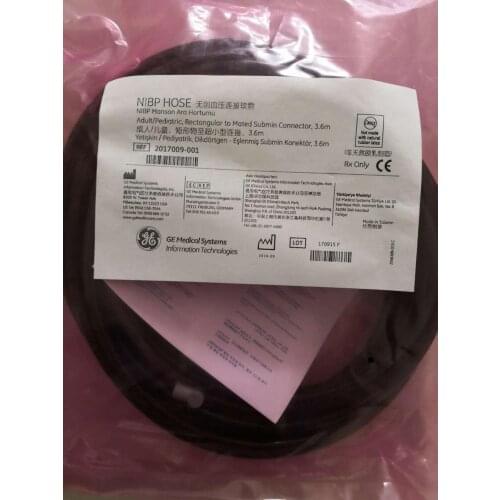GE Datex-O Air Hose, Non-Invasive Blood Pressure, Neonatal, Female Slip Luer Connector NBP DL TB NEO 3.6M MANGUERA NEONATAL PARA