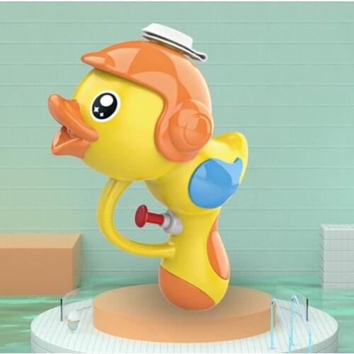 Yellow Water Pistols Summer Beach Toys Outdoor Pool Water Gun Spray Toys For Children Summer Drifting Water Game Shoot Toy