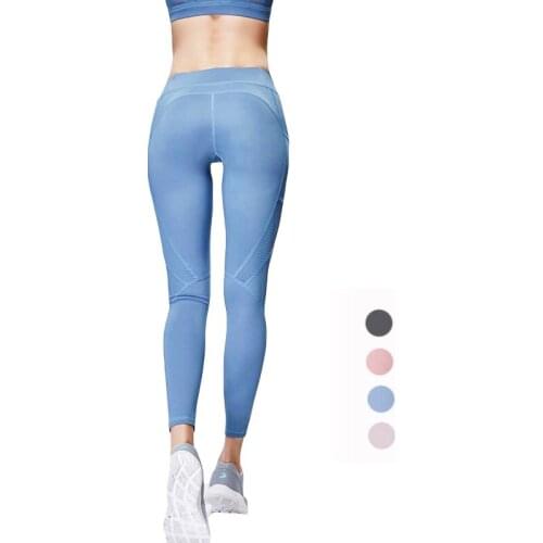 Women Long Running Tights Pants Trousers Yoga Workout Sport Fitness Sports Gym High Waist Clothing Leggings For Female 18018