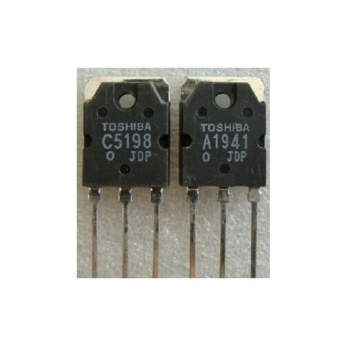 2SA1941 2SC5198 A1941 C5198 TO-3P ROHS ORIGINAL 5+5 10PCS/lot Free Shipping Electronics composition kit