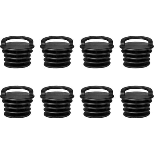 8 Pack Universal Kayak Scupper Plugs Kit Rubber Scupper Plugs Stopper Plugs Replacement ForKayak Canoe Boat Drain Holes