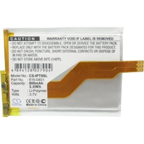 Cameron Sino 800mAh battery for APPLE iPod touch 2nd 16GB 32GB 4GB 8GB MB531LL/A MB533LL/A iPod touch 3rd