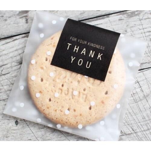 Free shipping 100pcs/lot Self-adhesive matte little gift bags jewelry bags candy bags bags of biscuits