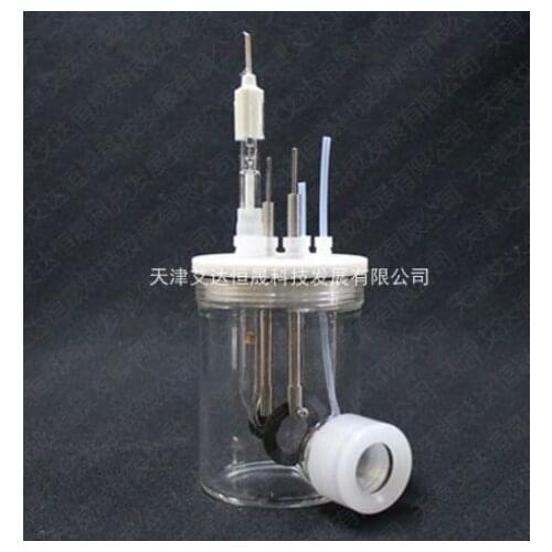 Electrolysis cell, photoelectrocatalysis sealed photoelectrochemical cell, K040-S (sealed type) quartz window