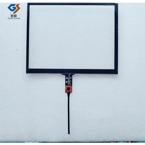 Black touch screen p/n ANGS ASCTP-9008 Capacitive touch screen panel repair and replacement parts 210*164 MM