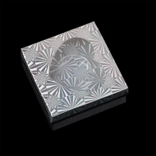10 Colors Wholesale Square Lash Box False Eyelash Packaging Box Fake 3d Mink Lashes Boxes Faux Cils Strip Heart Shape Case Empty