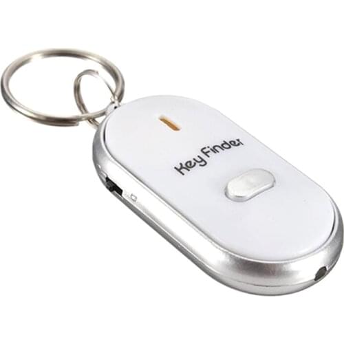 Hot Sale LED Key Finder Locator Find Lost Keys Chain Keychain Whistle Sound Control