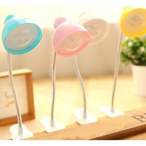 Mycyk Mini Led Table Lamp Book Reading Light Study Light Clip on Light Adjustable Night Bright Lamp Creative Indoor Lighting 1Pc