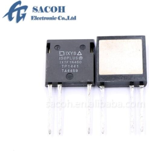 Free Shipping 1Pcs IXTF1N450 IXTF1N400 IXTF02N450 IXTF03N400 ISOPLUS i4-Pak 0.9A 4500V Very High Voltage MOSFET