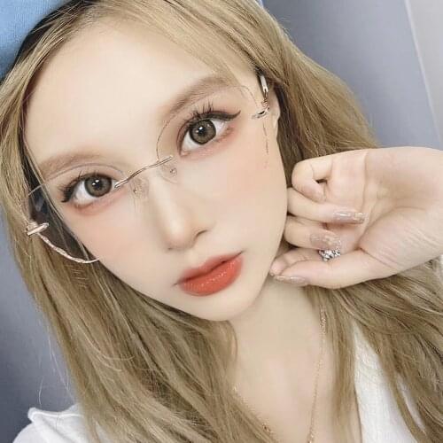 0~10.00 Women Blue Light Prescription Cat Eye Glasses Clear Computer Myopia Net Celebrity Lentes Opticos