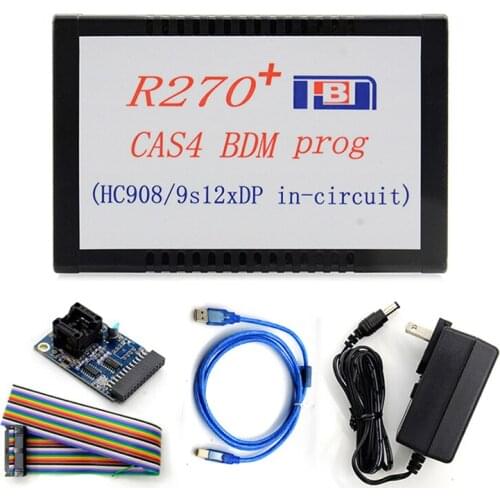 Genuine R270 programmer + online programmer R270+ CAS4 PROG V1.20 software