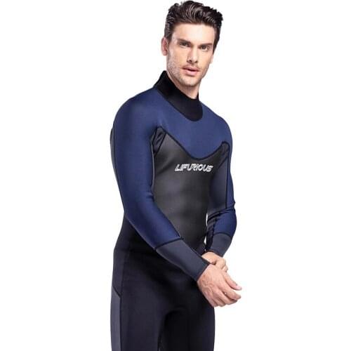 Swimwear Wetsuits For Male MEN WetSuit 3MM Full Body suit Super stretch Diving Suit Swim Surf Snorkeling