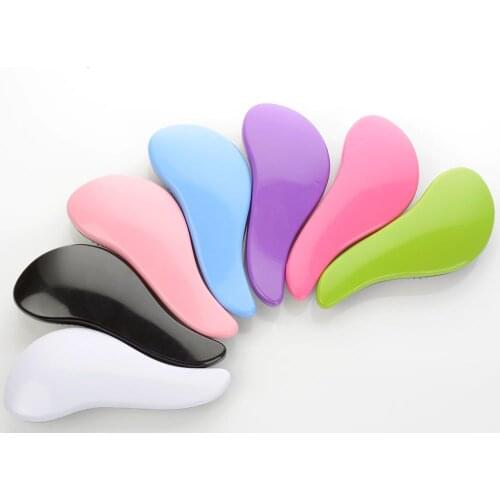 Magic Handle Tangle Detangling Comb Shower Hair Brush detangler Salon Styling Tamer exquite cute useful Tool hairbrush Free Ship