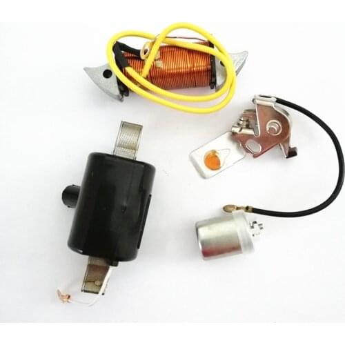 Light Coil + Ignition coil + capacitor + Terminator Contact for Zundapp Kreidler Hercules for KTM Alternator PUCH STATOR 35W 12V