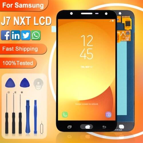 Catteny Promotion J7 Neo Screen For Samsung Galaxy J701 Lcd J7 Core Display With Touch Digitizer J701M Assembly Free Shipping