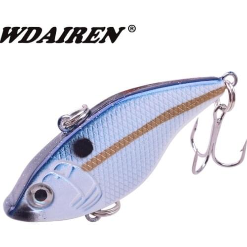 1Pcs sinking fishing lures 52mm 14.8g vib vibration blade lure Wobblers hard artificial bait vibrator bass pesca Fishing tackle