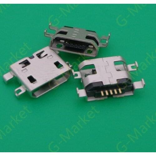 100PCS FOR HuaWei C8812 C8813 C8813Q C8813D Y300 U960S phone charging port,USB jack socket connector,USB plug,tail plug