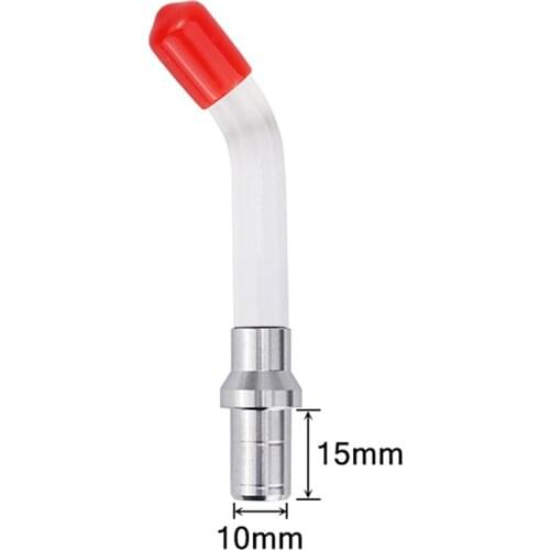 30pcs Dental Curing Guide Tips Optical Fiber High Light Transmittance For Dental LED Curing Light Lamp 10x15mm