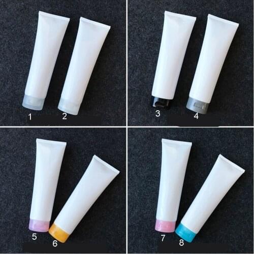 300pcs/lot 300g 300ml Empty Plastic Squeeze Bottle Soft Tube Cosmetic Containers For Cream Lotion Empty Cosmetic Soft Tube