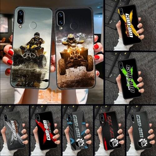 Can Am Can-am Team Phone case For Huawei Honor 6 7 8 9 10 10i 20 A C X Lite Pro Play black trend shell tpu Etui painting coque