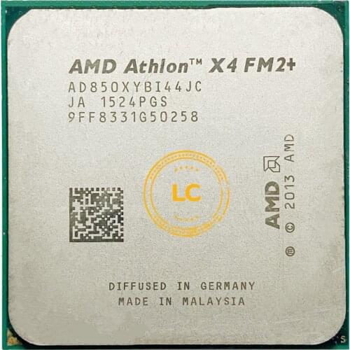 AMD Athlon X4 850 3.2 GHz Quad-Core CPU Processor AD850XYBI44JC Socket FM2