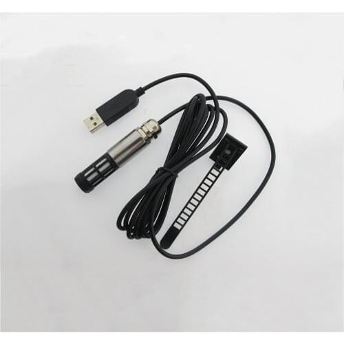 Taidacent USB Temperature and Humidity Sensor PC Temperature Monitor Directly Read Value Waterproof Outdoor Temperature Sensors