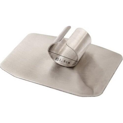 DHL 200pcs Stainless Steel Kitchen Tool Hand Finger Protector Cut Slice Finger Protectors