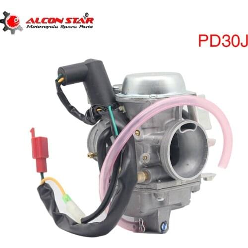Alconstar Motorcycle PD30J Carburetor For GY6 CF250 CH250 CN250 SS250 GO KART BUGGY PARTS SCOOTER ATV 250cc 300cc