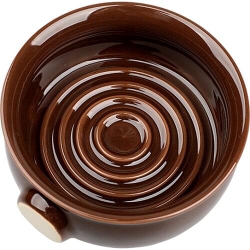 Ceramic blue Mens Shaving Mug Bowl Cup For Shave Brush and shaving Soap Bowl