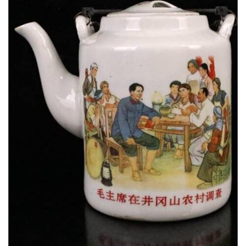 China seiko Painted ceramic teapot crafts statue
