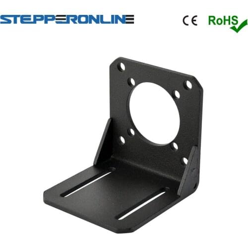Nema 23 Bracket for Stepper Motor and Geared Stepper Motor 57 Stepper Motor Mounting L Bracket Alloy Steel