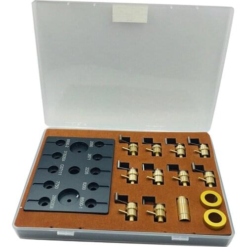 1Set Copper Repair Tool Mainspring Winder Set Home DIY Watch Repair Kit