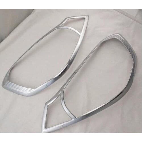 2PCS Chromium Styling For Nissan Wingroad / AD 2006 Van Y12 HEAD LAMP COVER Car Accessories Car Stickers Car Styling