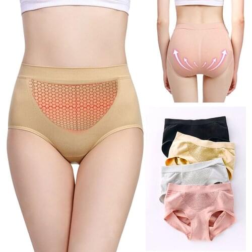 New Sexy Padded Panties Seamless Bottom Panties Slimming Lingerie Women Underwear Breathable Cotton Ladies Butt Lift Briefs