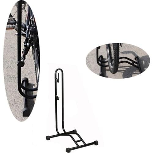 3-in-1 Bicycle Floor Parking Rack Stand For Mountain Road Bike Indoor Holder