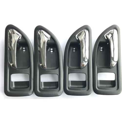 4PC BLACK INSIDE DOOR HANDLE FOR Great Wall Haval hover H3 H5 2010-2013 inside Handle car handle door knob