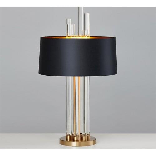 Modern minimalist table lamp Nordic creative model room living room study bedroom bedside table lamp