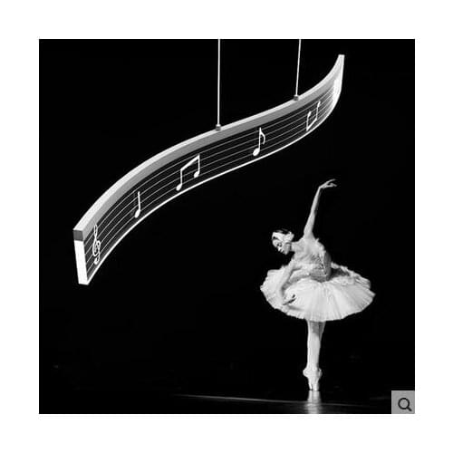 LED 110V- 220V Yakeli pendant light individuality creative wavy dining-room pendant lamp bar office coffee shop droplight